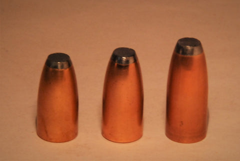 L to R: 200gr, 220gr, 255gr, in selected diameters