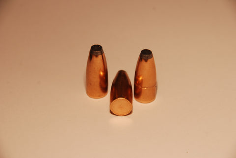 .355" to .361" Diameter 205 Grain Jacketed Flat Point Bullets.
